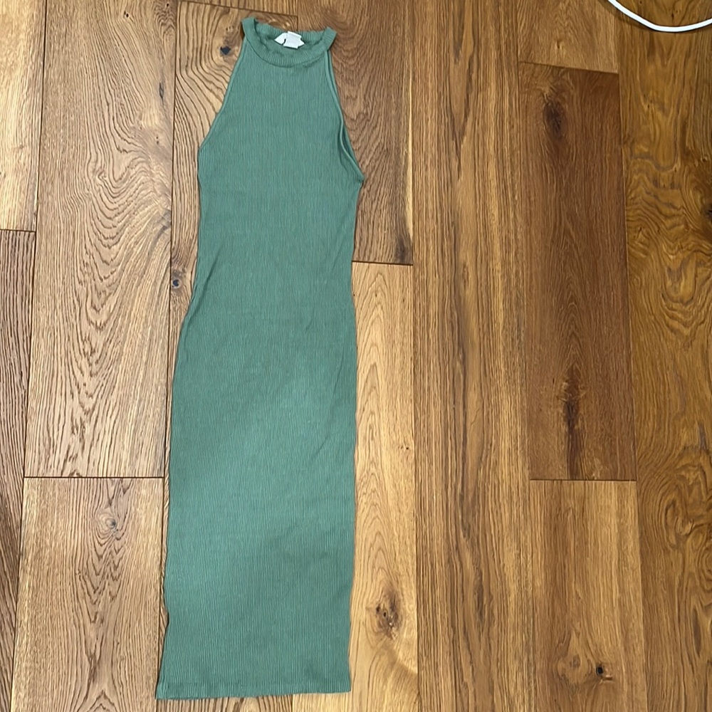 H&M racerneck body con dress